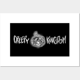 Creepy Kingdom Black & White Posters and Art